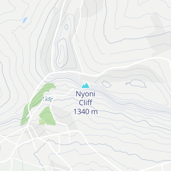 Map of Nyoni Cliff