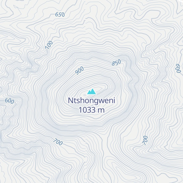 Map of Ntshongweni