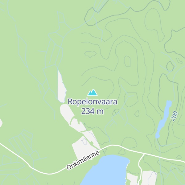 Map of Ropelonvaara