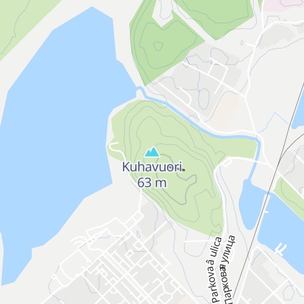 Map of Kuhavuori