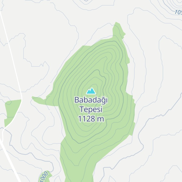 Map of Babadağı Tepesi