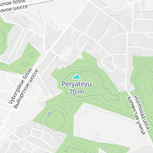 Map of Peryateyu