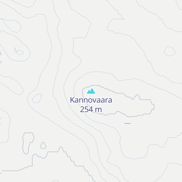 Map of Kannovaara
