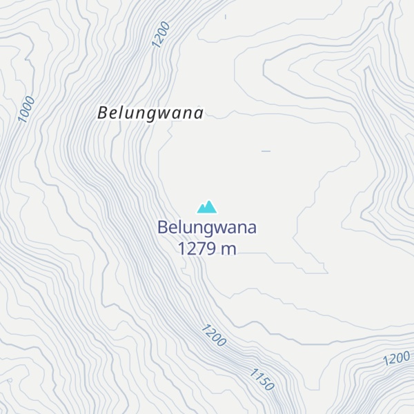 Map of Belungwana