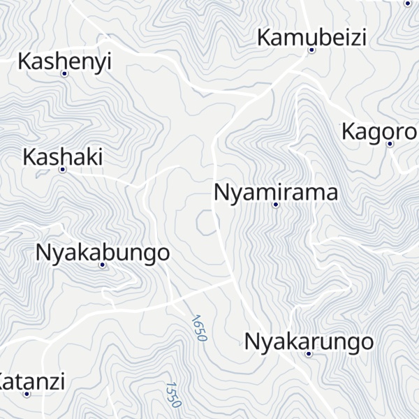 Map of Katanzi