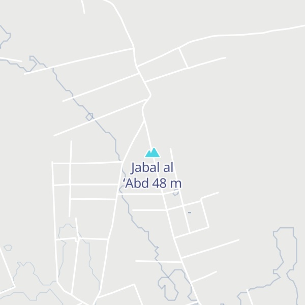 Map of Jabal al ‘Abd