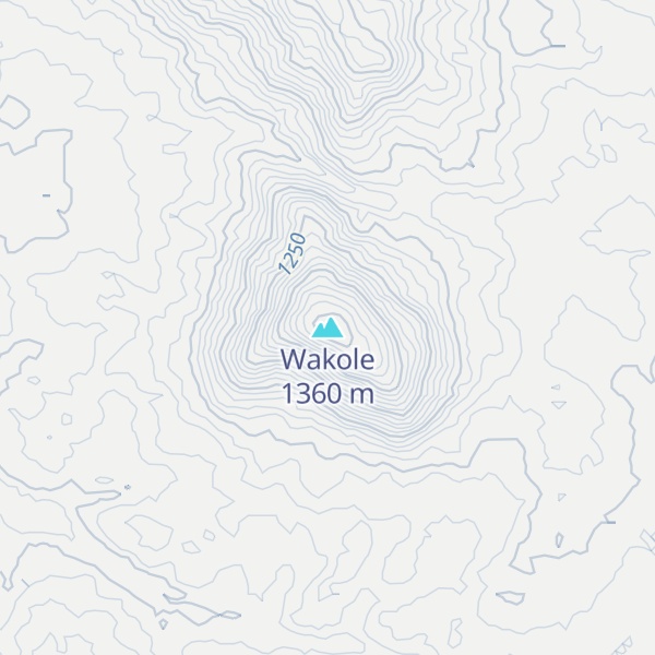 Map of Wakole