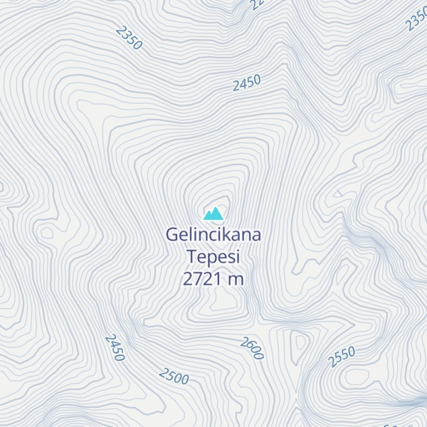 Map of Gelincikana Tepesi