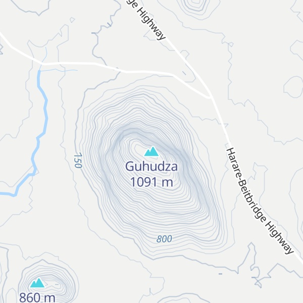 Map of Guhudza
