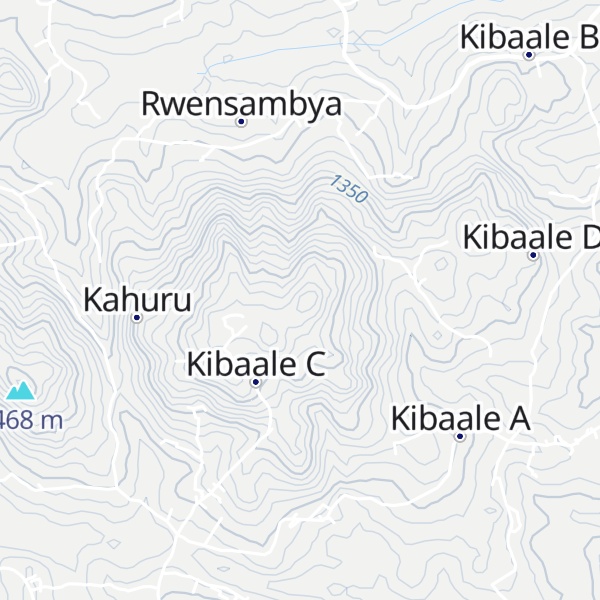 Map of Kibale