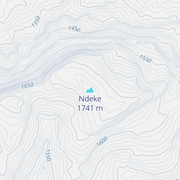 Map of Ndeke