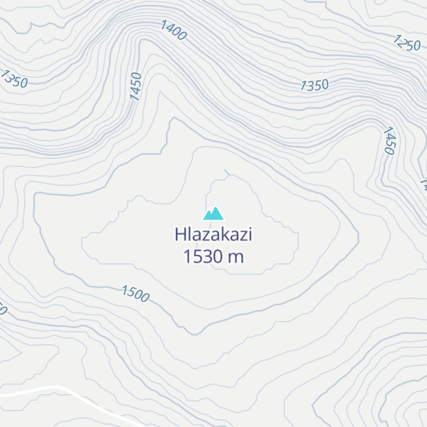 Map of Hlazakazi
