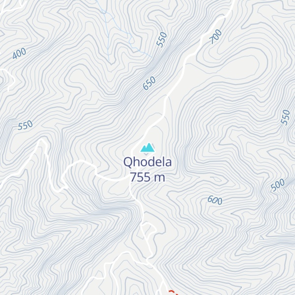 Map of Qhodela