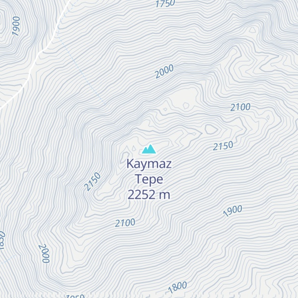 Map of Kaymaz Tepe
