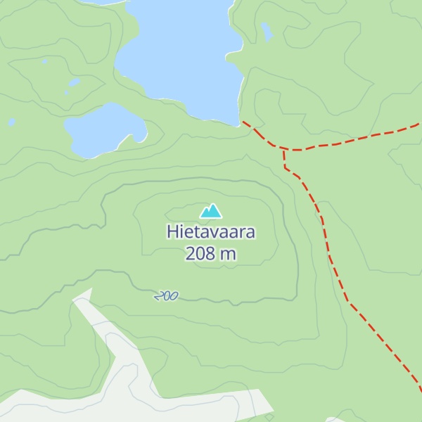 Map of Hietavaara