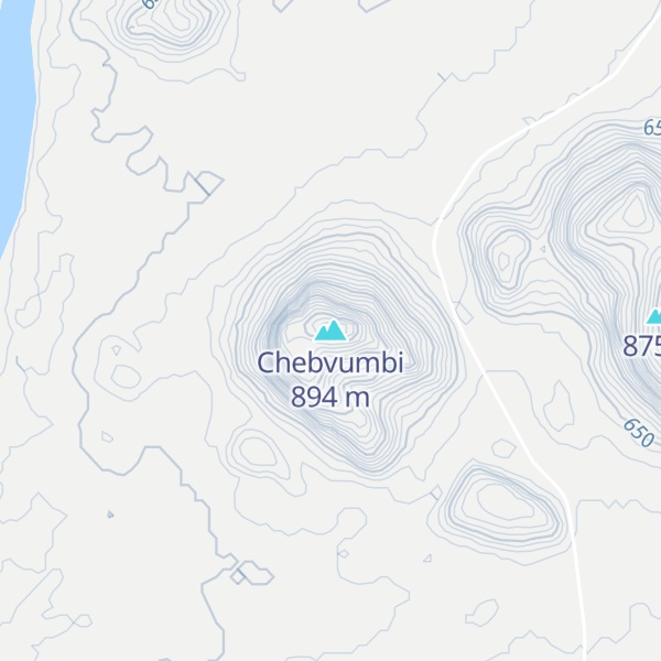 Map of Chebvumbi