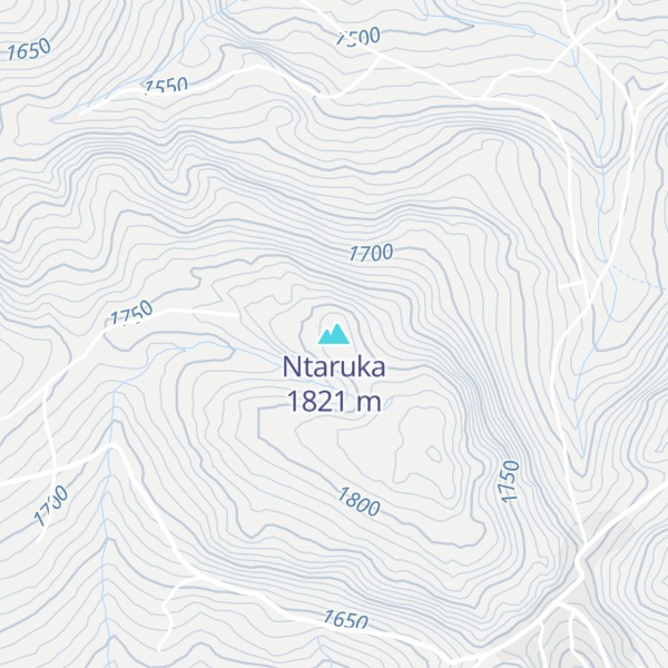 Map of Ntaruka