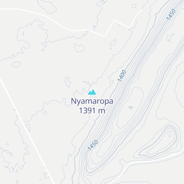 Map of Nyamaropa