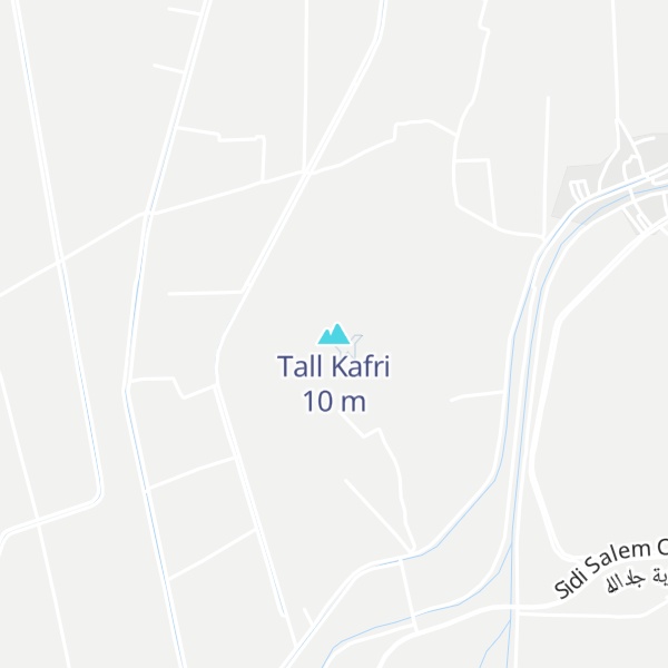 Map of Tall Kafri