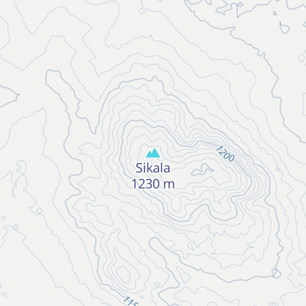 Map of Sikala