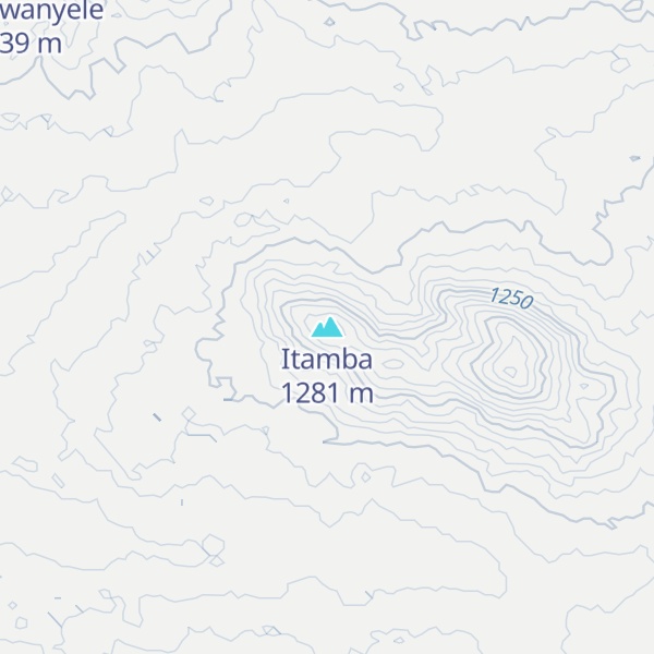 Map of Itamba