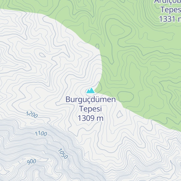 Map of Burguçdümen Tepesi