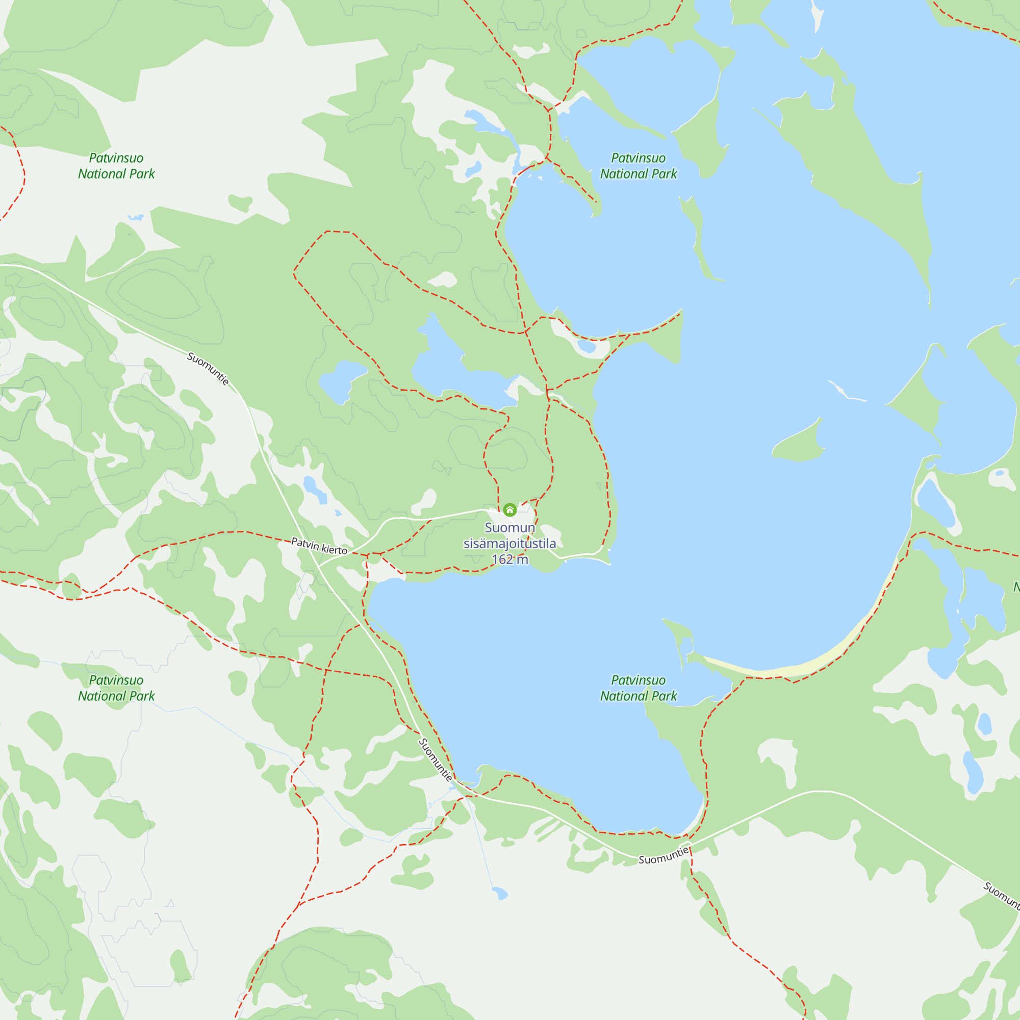 Suomun sisämajoitustila map