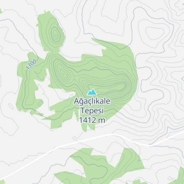 Map of Ağaçlıkale Tepesi