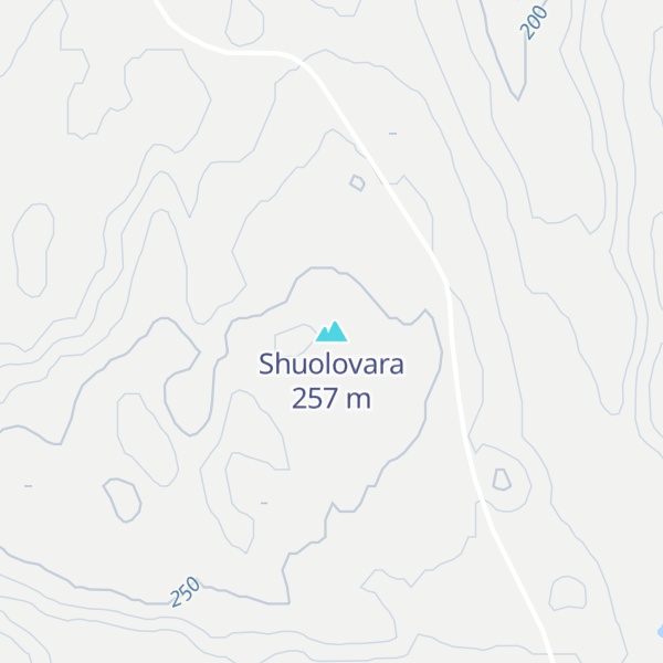 Map of Shuolovara