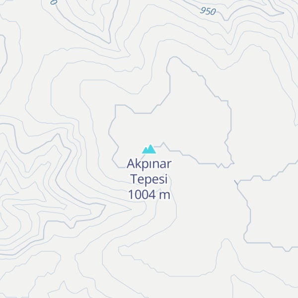 Map of Akpınar Tepesi