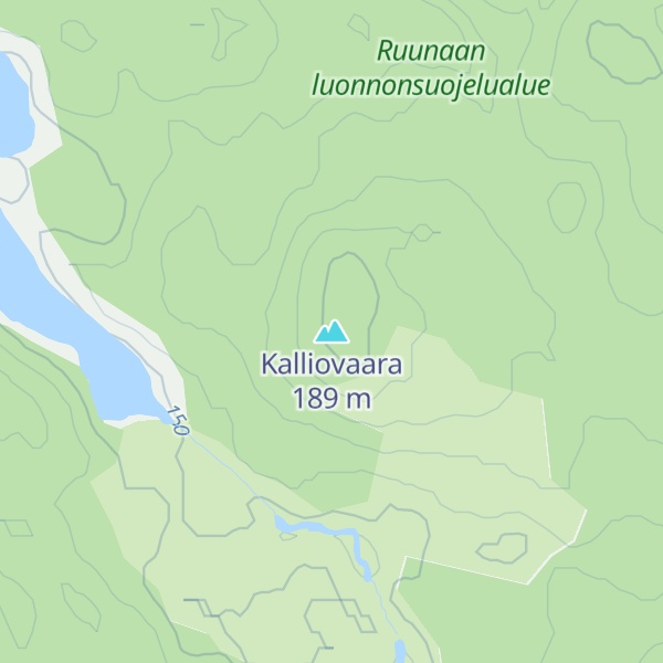 Map of Kalliovaara