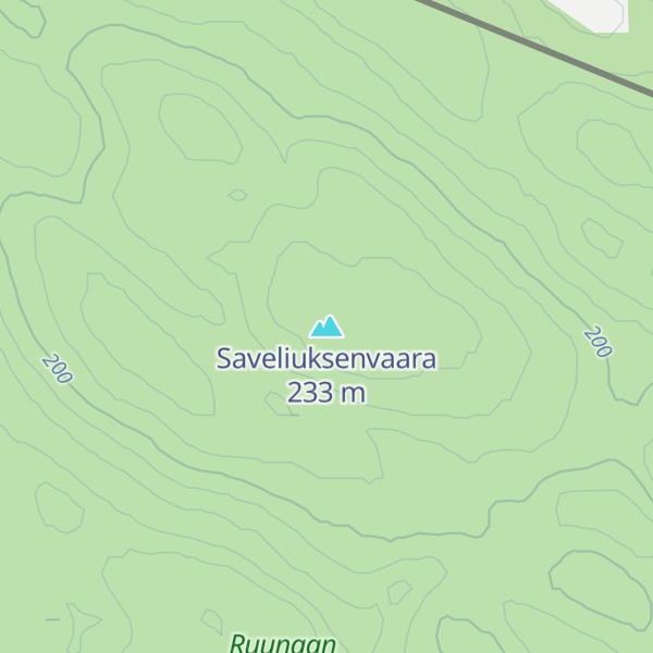Map of Saveliuksenvaara