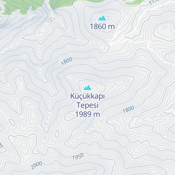 Map of Küçükkapı Tepesi