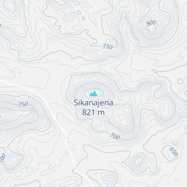 Map of Sikanajena