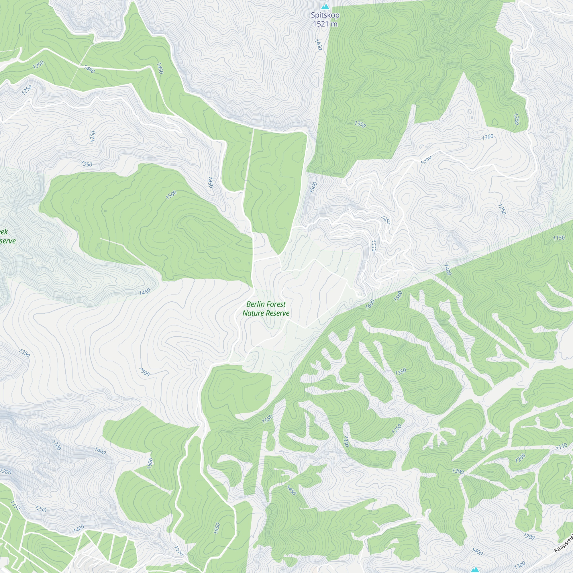 Wattles Hut map