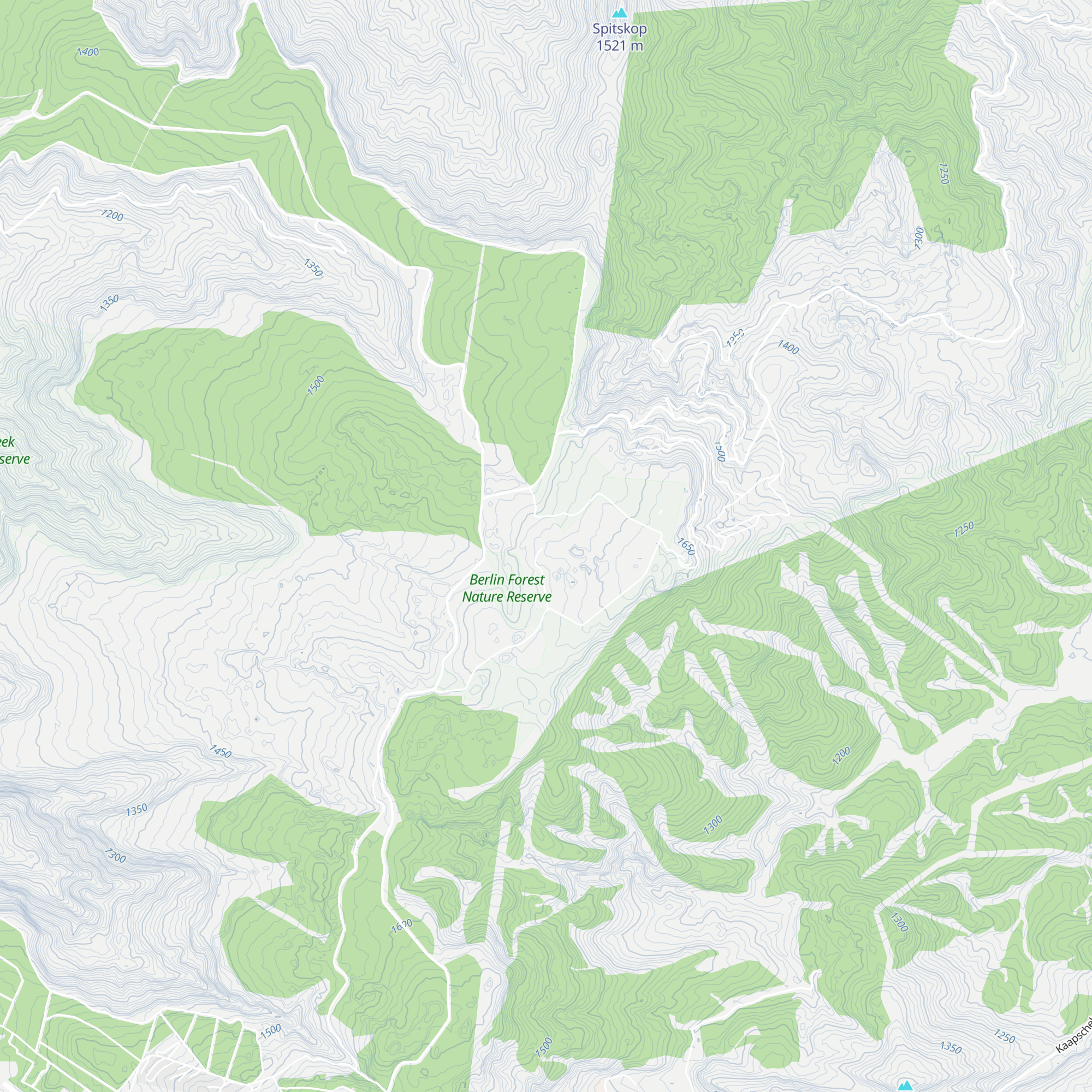Wattles Hut map