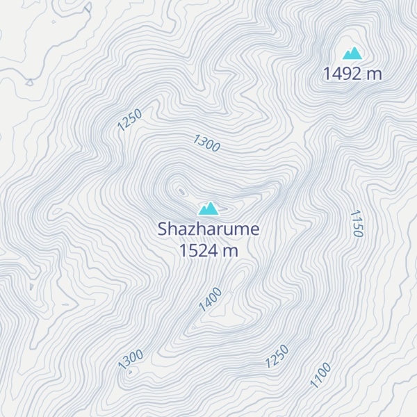 Map of Shazharume