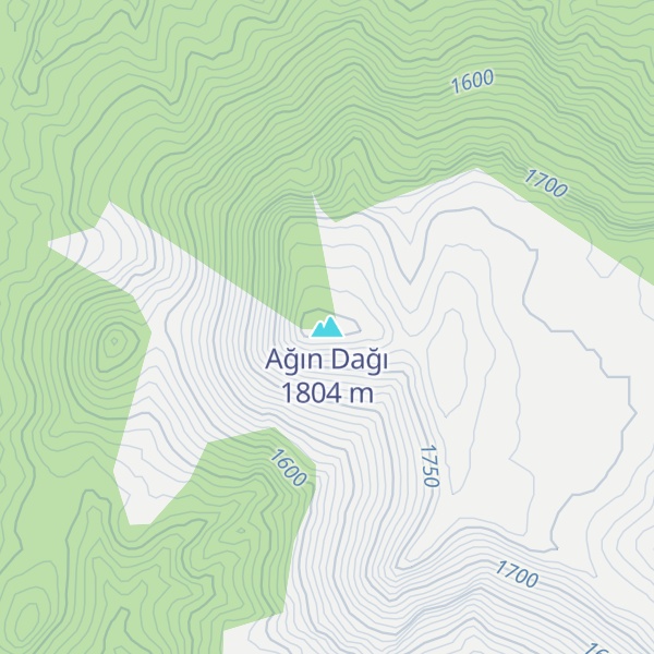 Map of Ağın Dağı