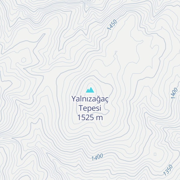 Map of Yalnızağaç Tepesi