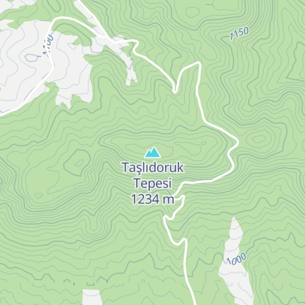 Map of Taşlıdoruk Tepesi
