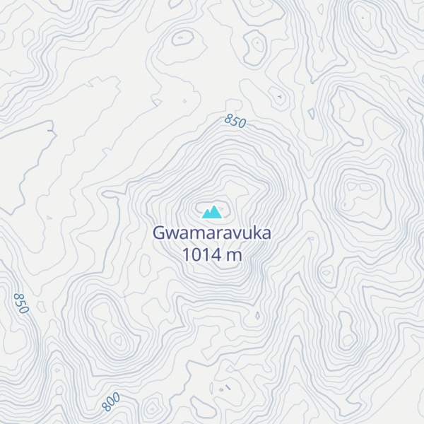 Map of Gwamaravuka