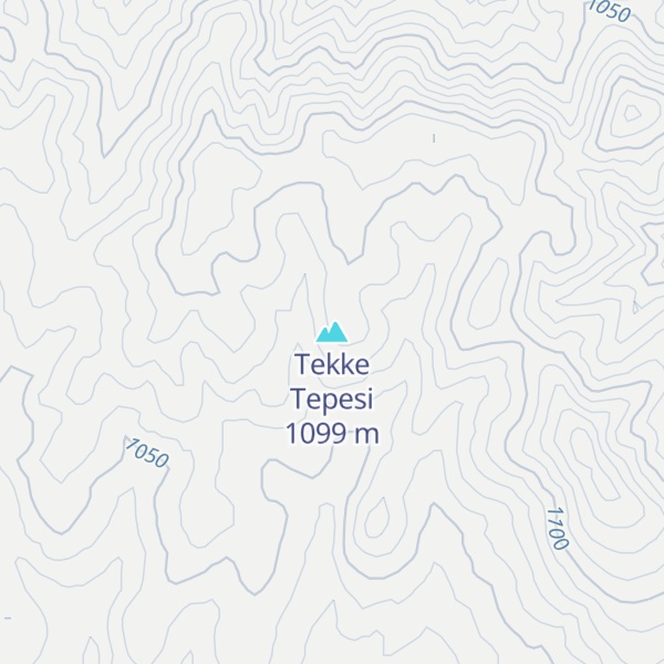 Map of Tekke Tepesi