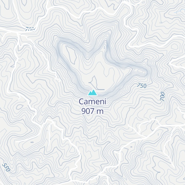 Map of Cameni