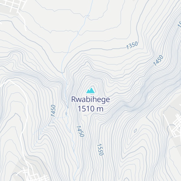 Map of Rwabihege