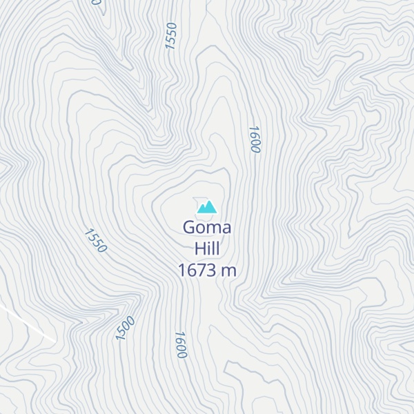 Map of Goma Hill