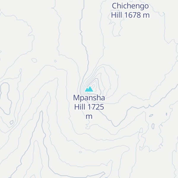 Map of Mpansha Hill