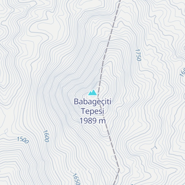 Map of Babageçiti Tepesi
