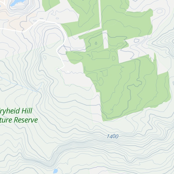 Map of Lancaster Hill