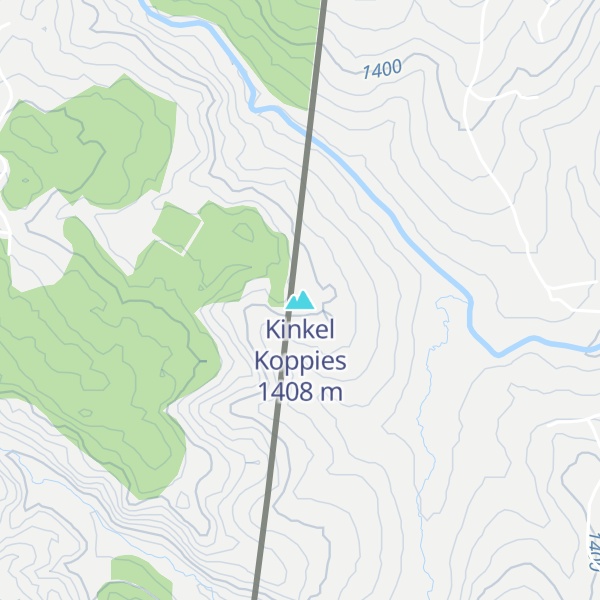 Map of Kinkel Koppies