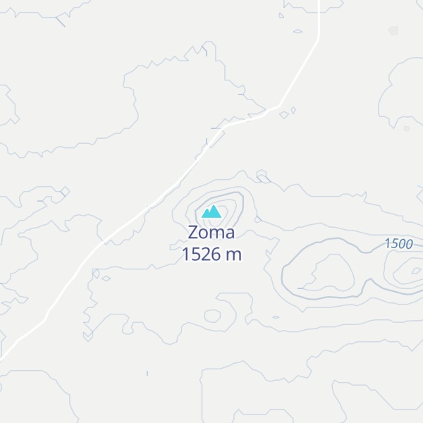 Map of Zoma